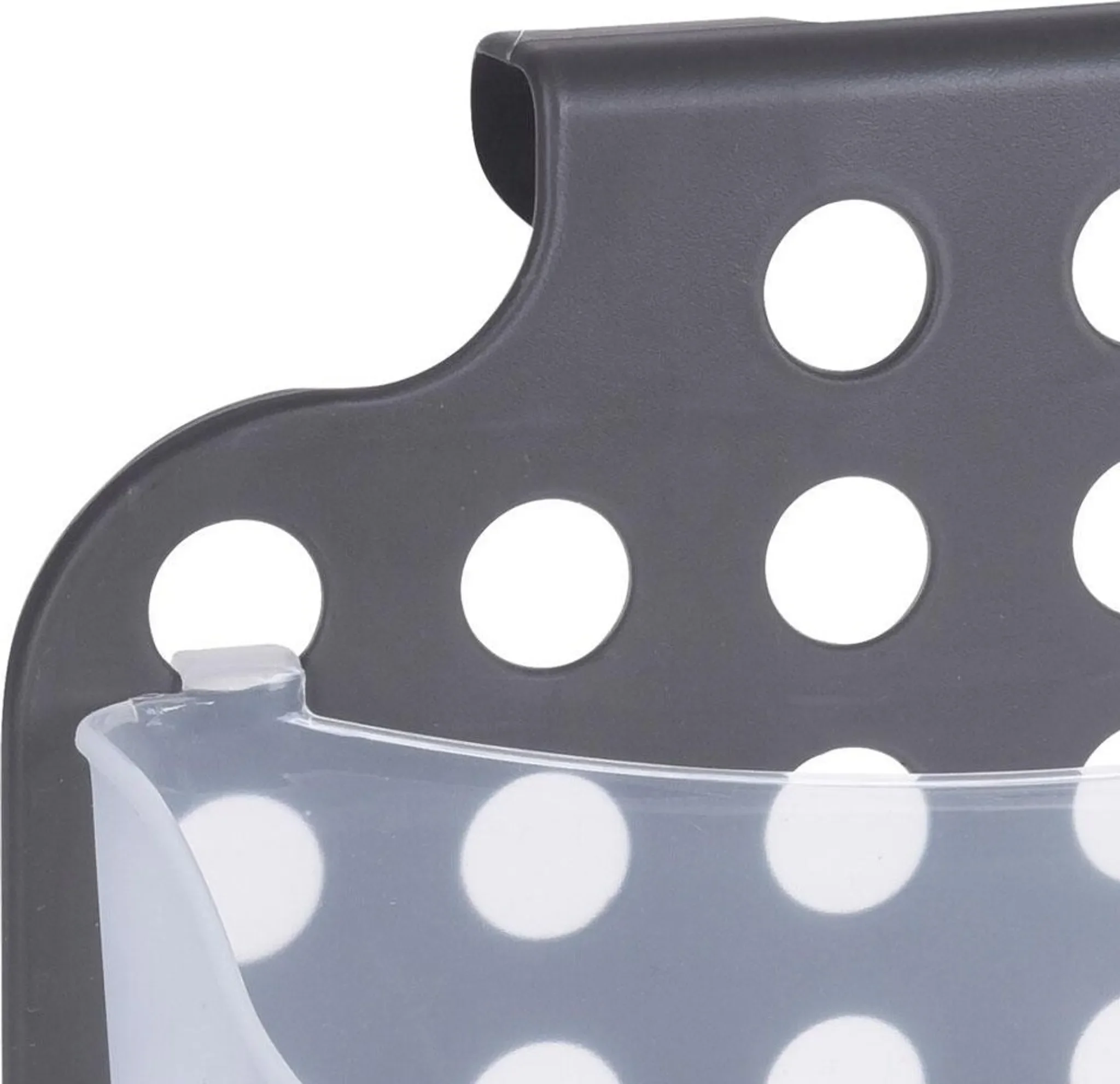 Badezimmer-Organizer aus Polypropylen – Duschregal 35 × 25 × 10 cm, Weiß